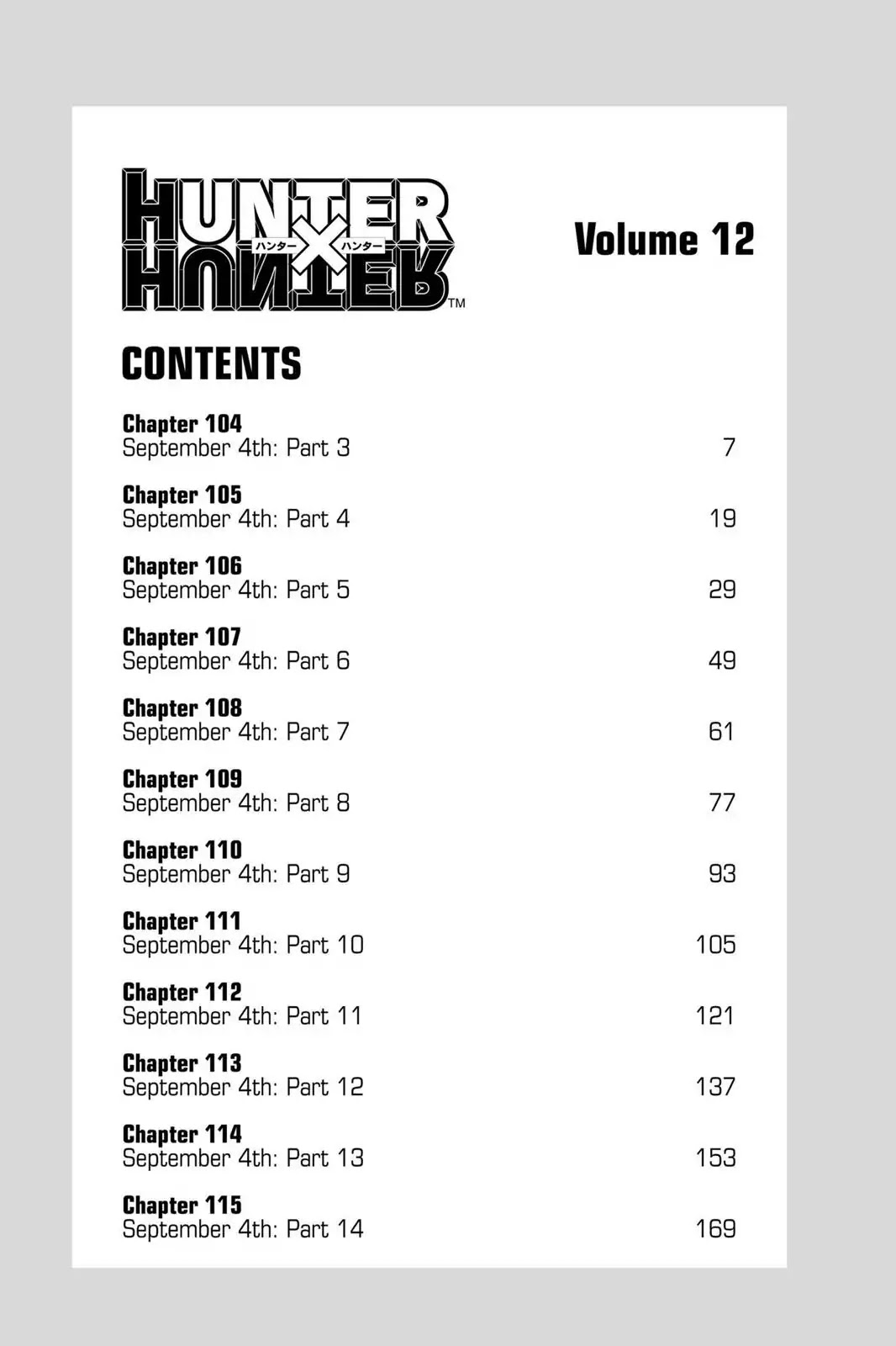 Hunter X Hunter chapter 104 page 6