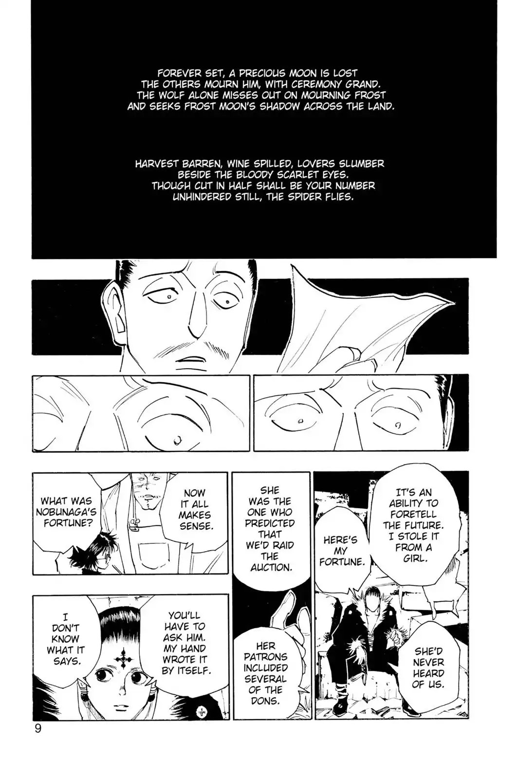 Hunter X Hunter chapter 104 page 9