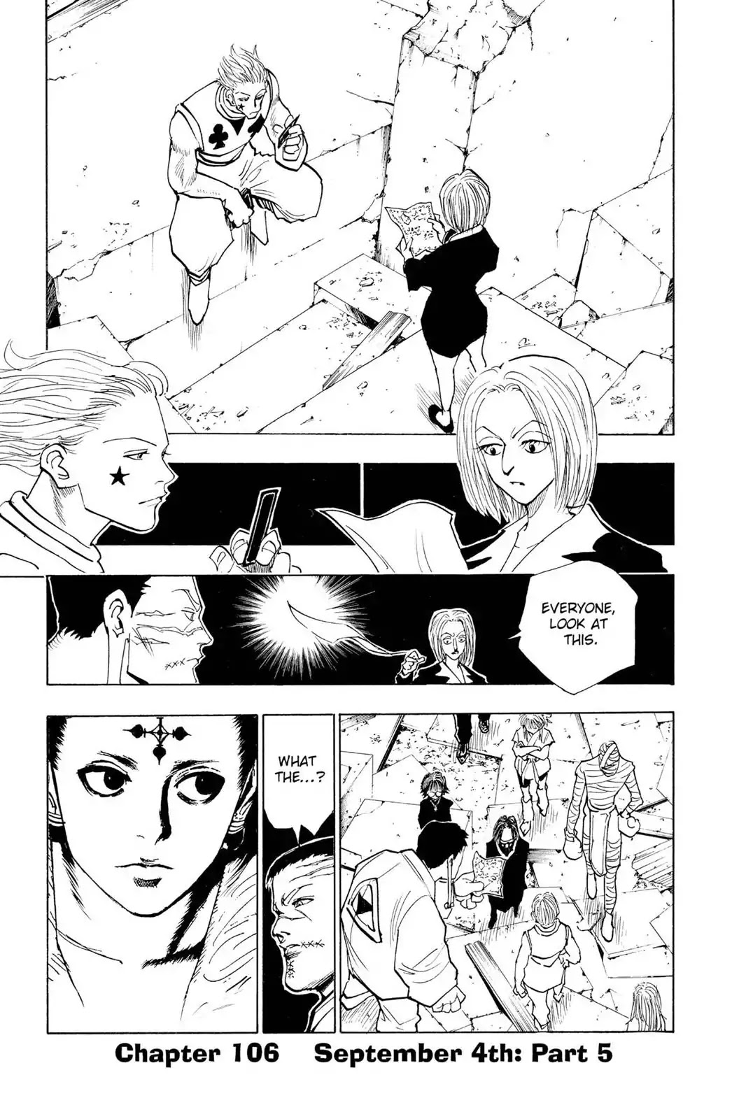 Hunter X Hunter chapter 106 page 1