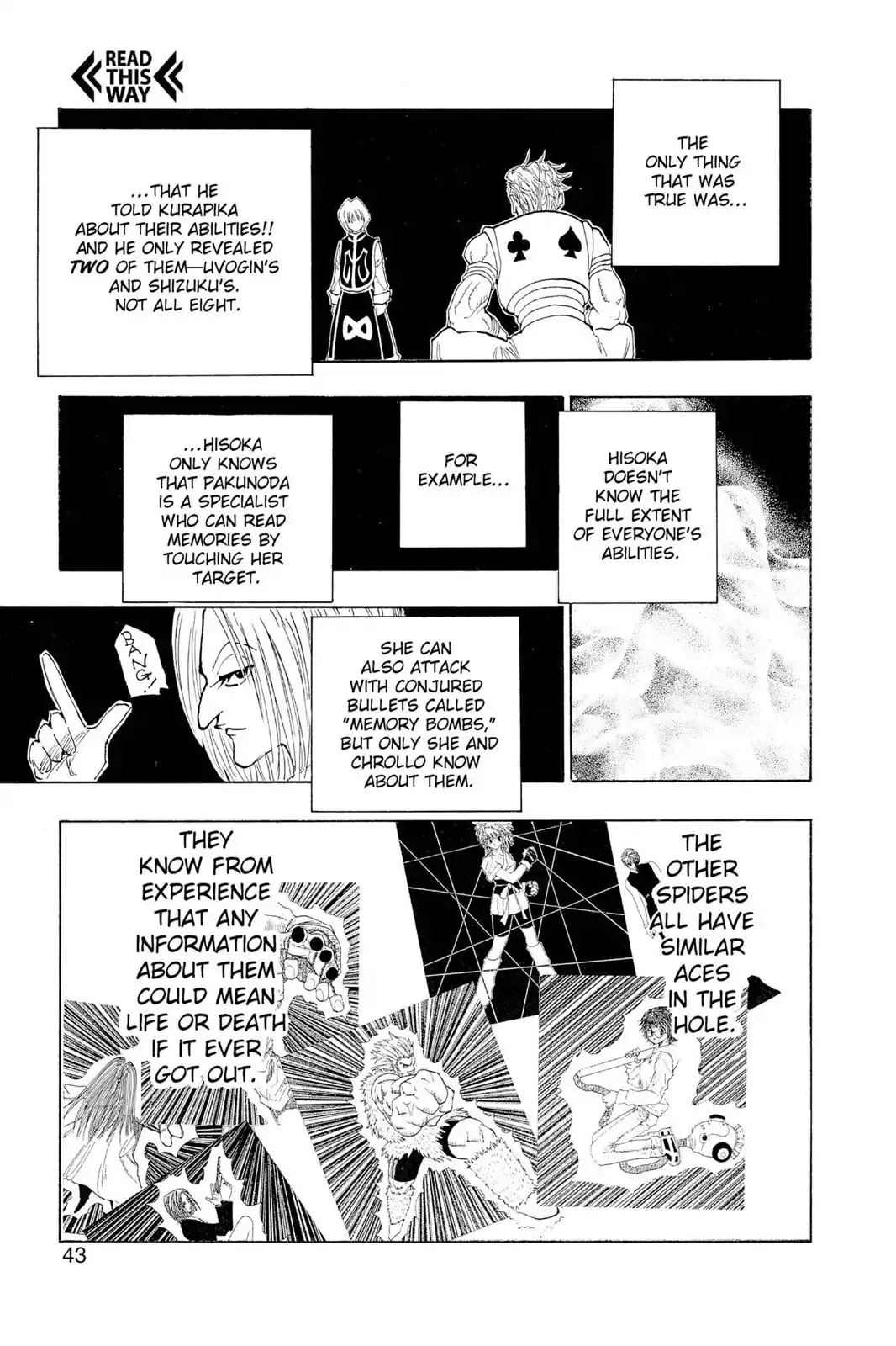 Hunter X Hunter chapter 106 page 15