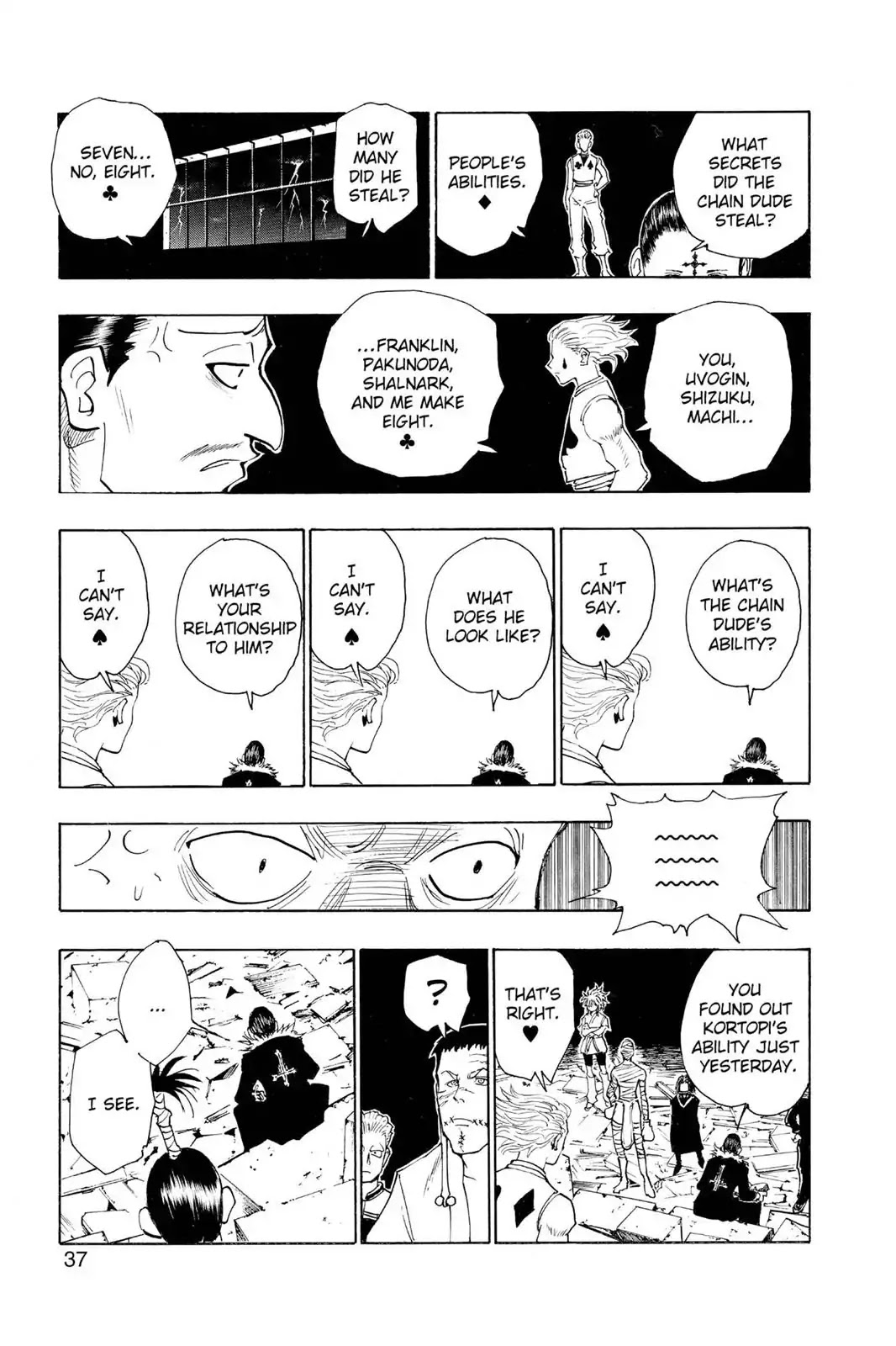 Hunter X Hunter chapter 106 page 9