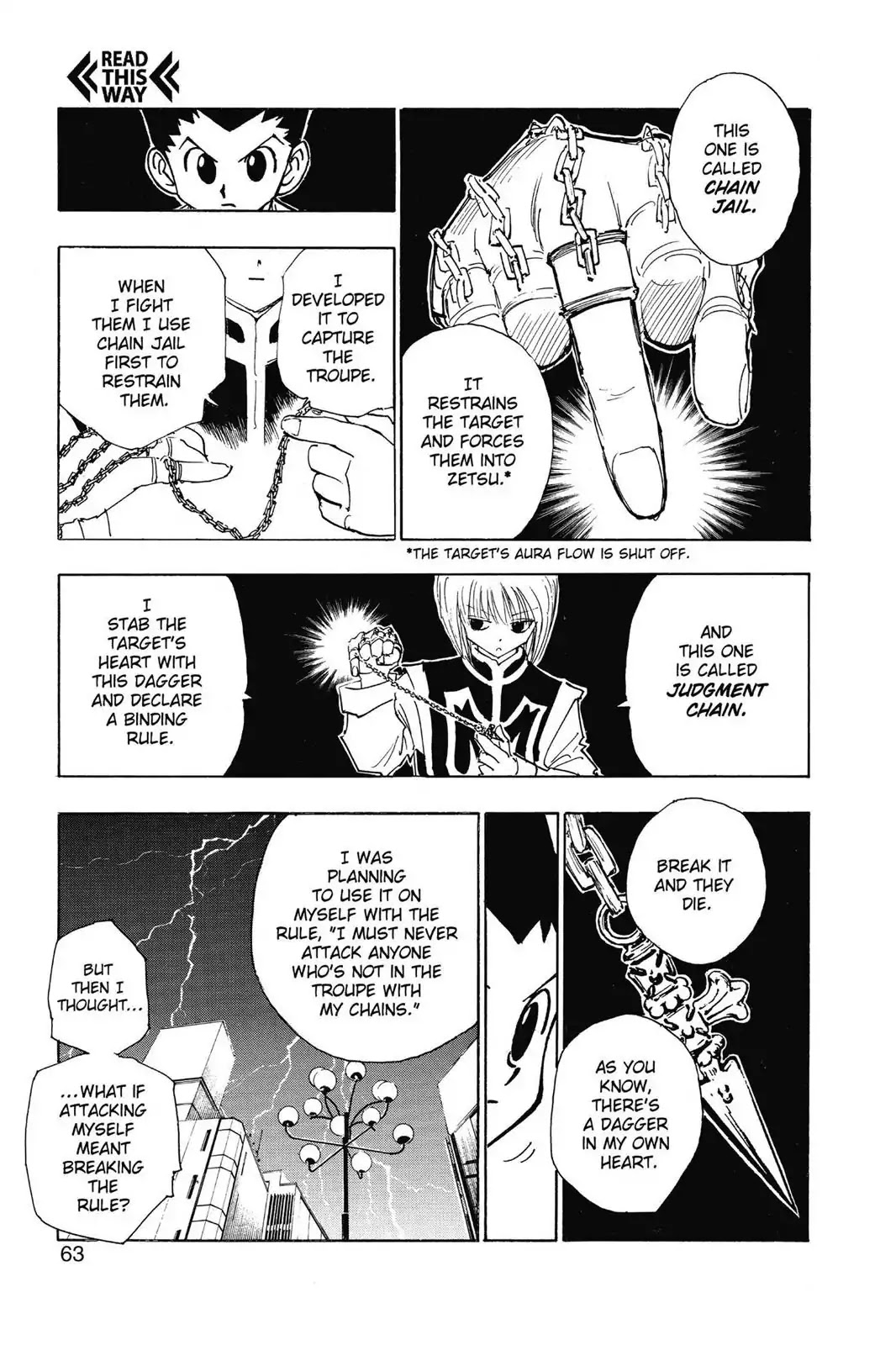 Hunter X Hunter chapter 108 page 3