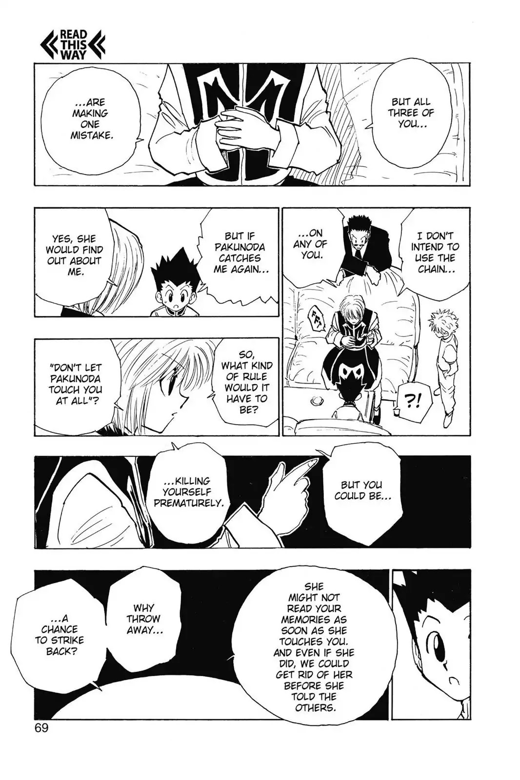 Hunter X Hunter chapter 108 page 9