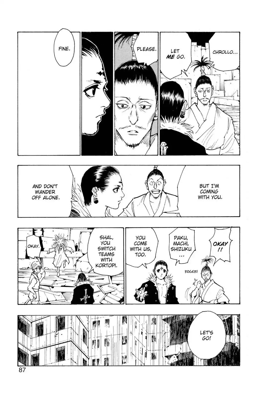 Hunter X Hunter chapter 109 page 11