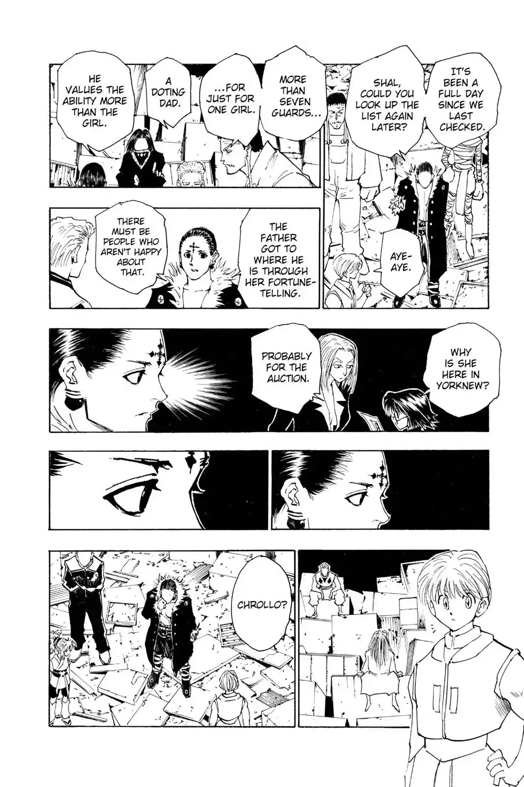 Hunter X Hunter chapter 109 page 6