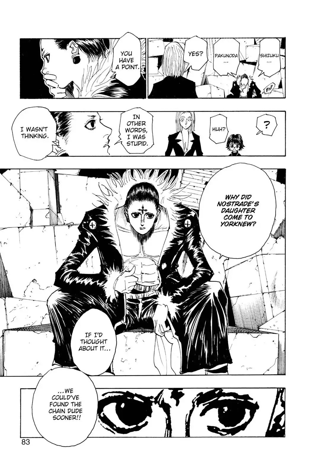 Hunter X Hunter chapter 109 page 7