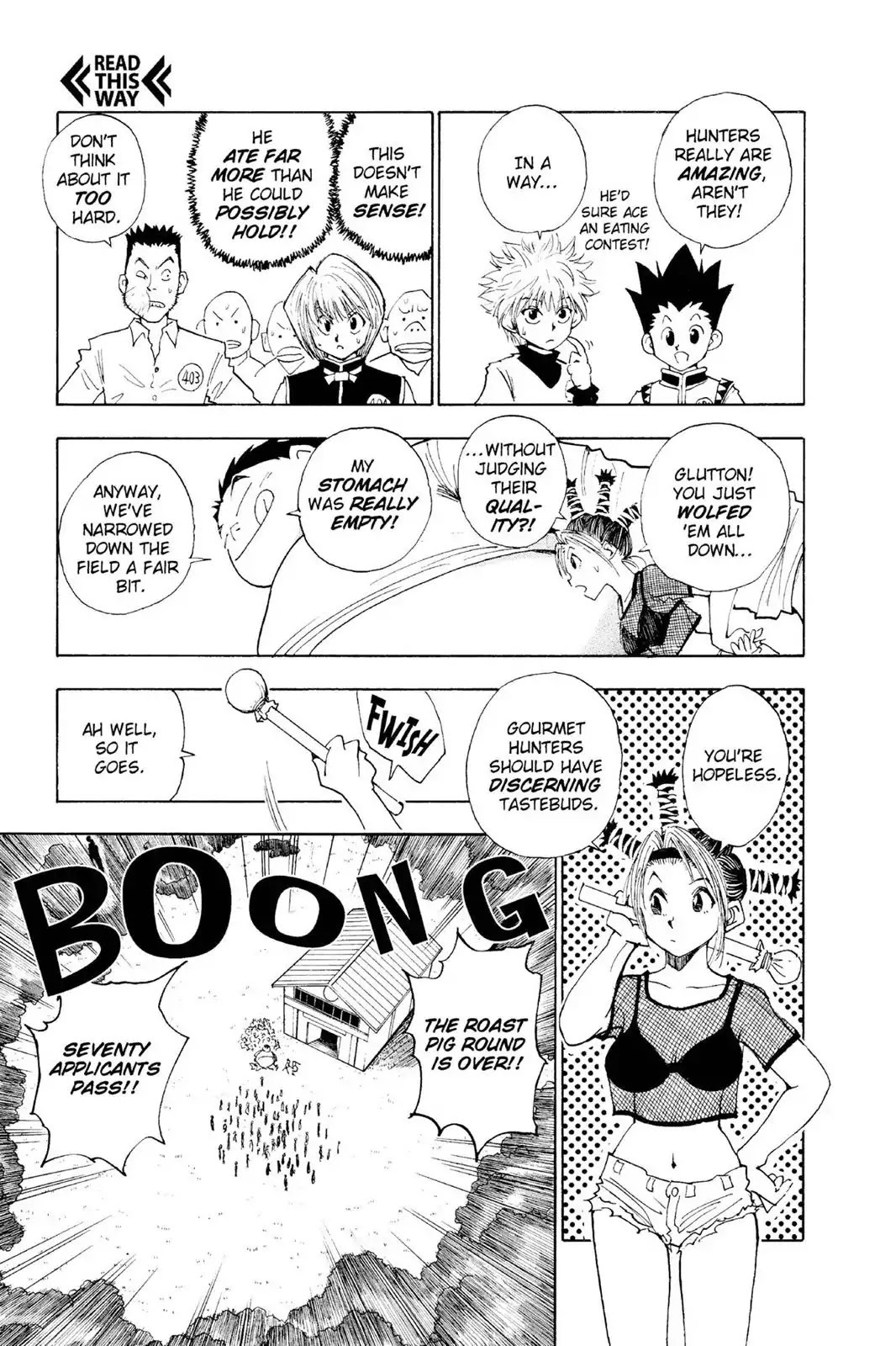 Hunter X Hunter chapter 11 page 3