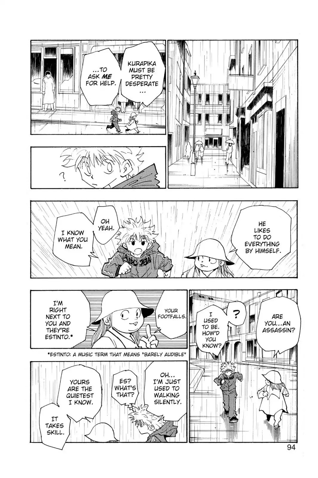 Hunter X Hunter chapter 110 page 2