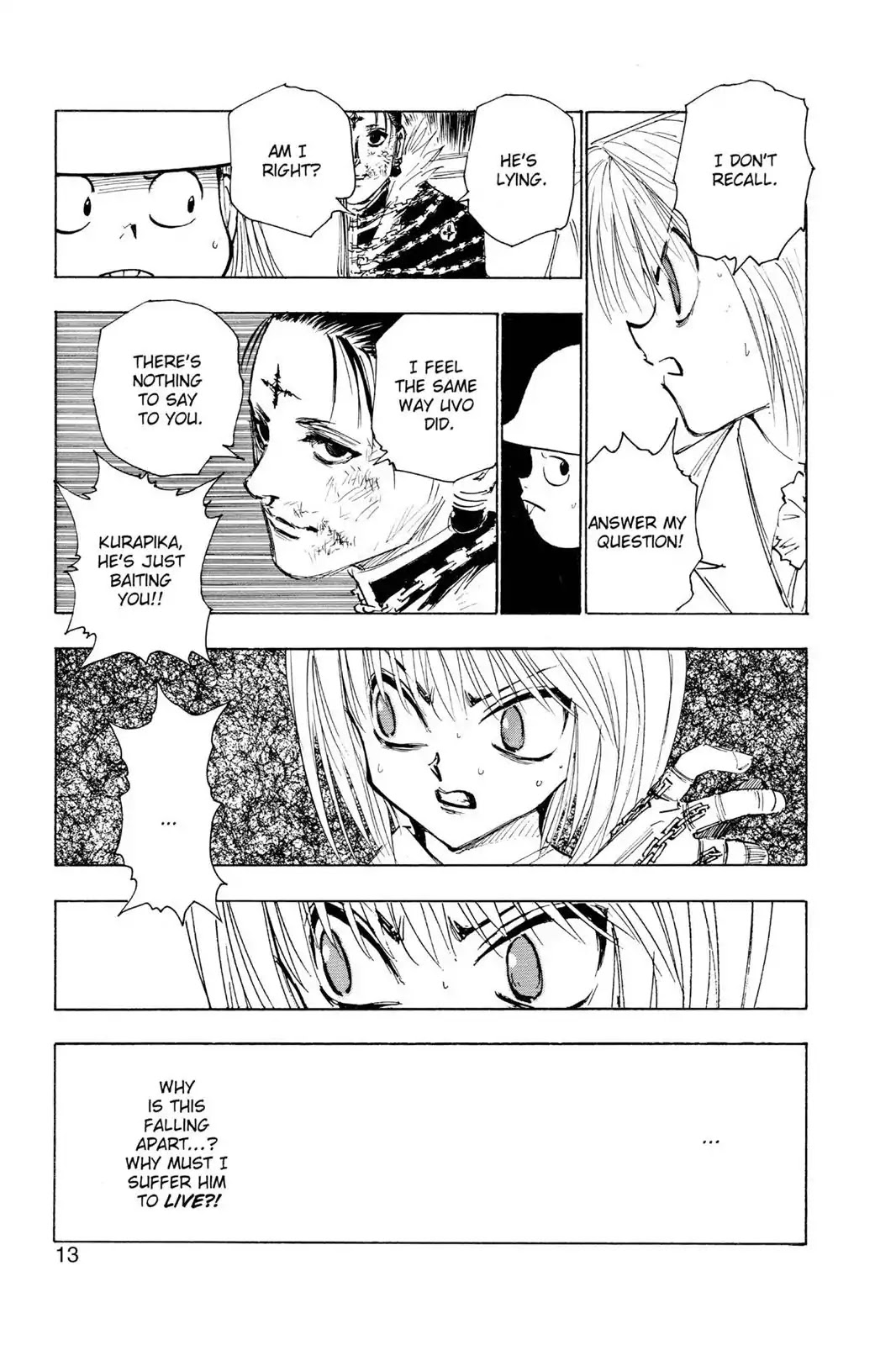 Hunter X Hunter chapter 116 page 13