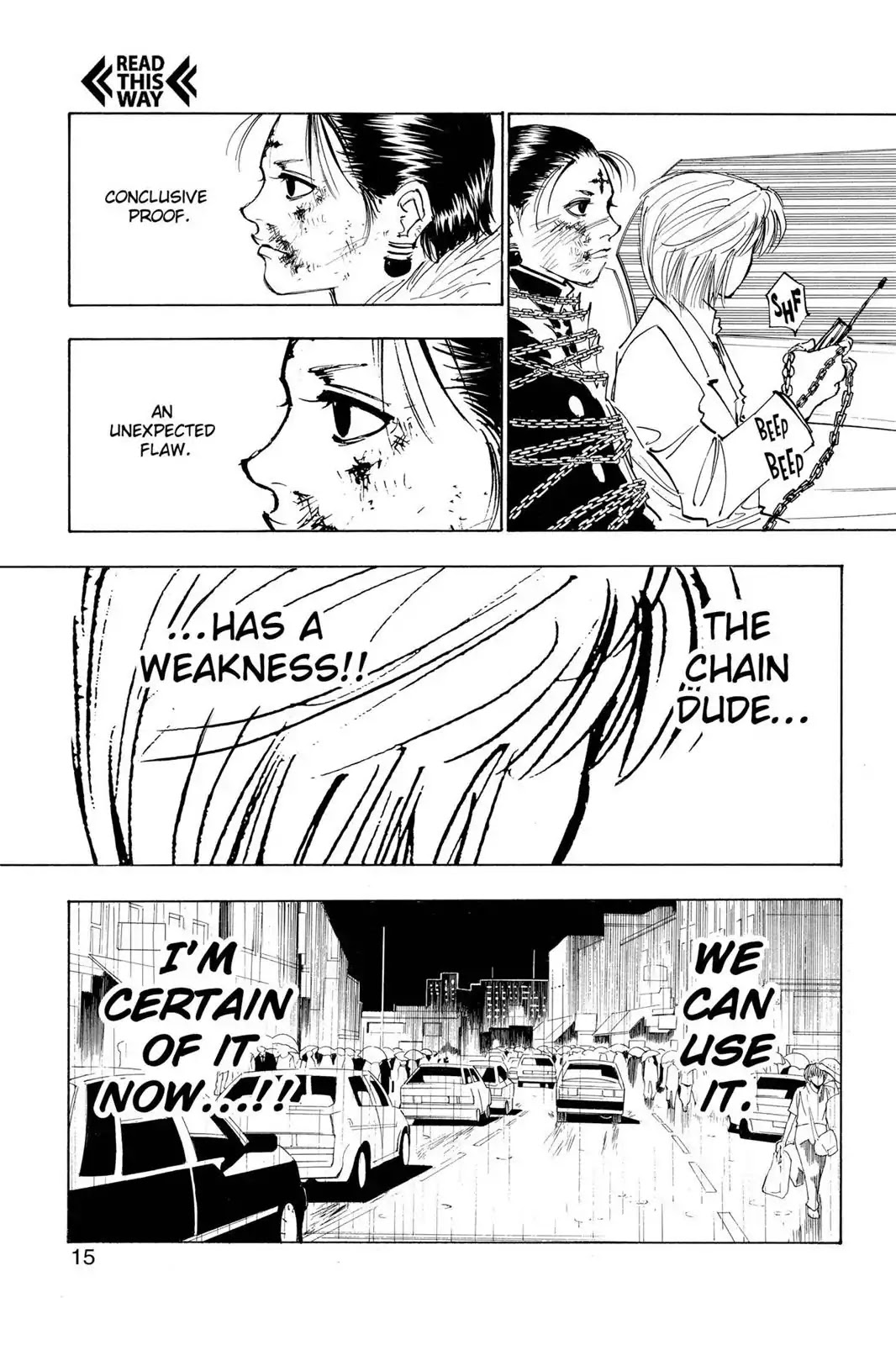 Hunter X Hunter chapter 116 page 15