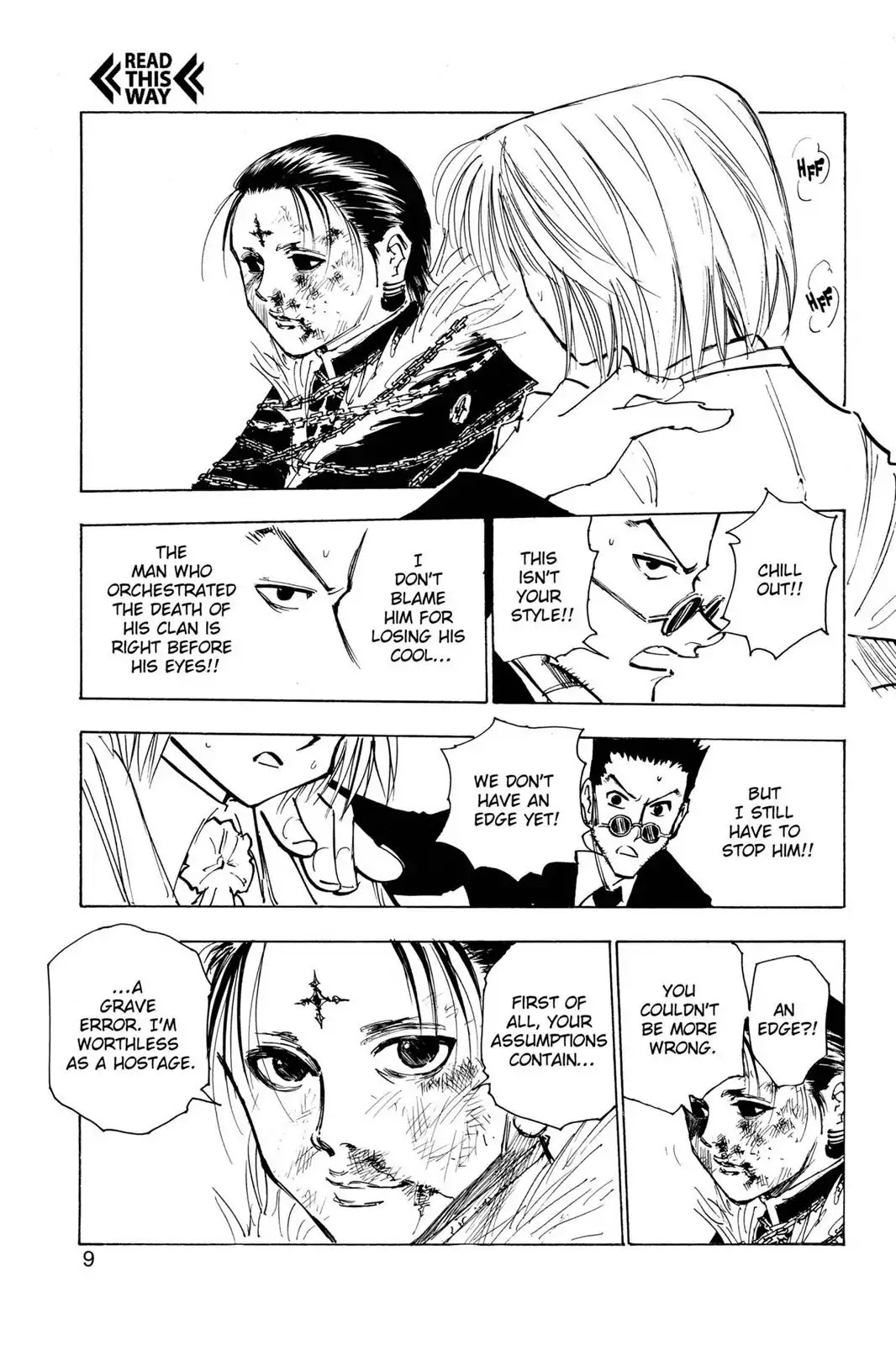 Hunter X Hunter chapter 116 page 9