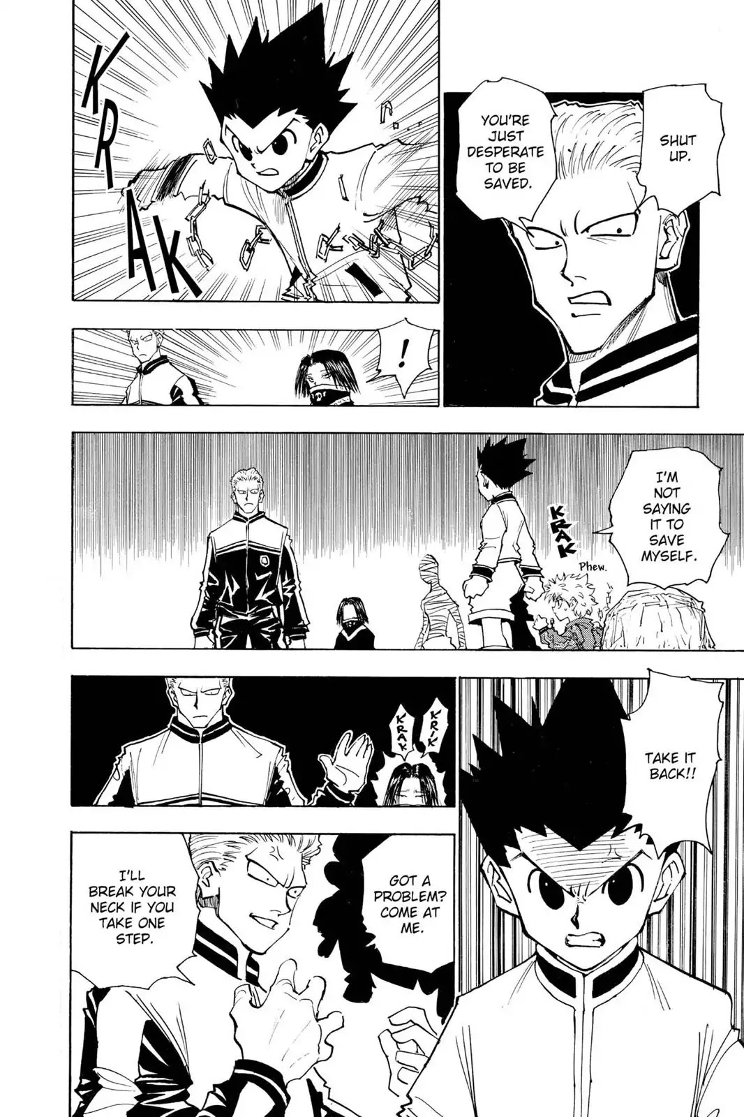 Hunter X Hunter chapter 118 page 4