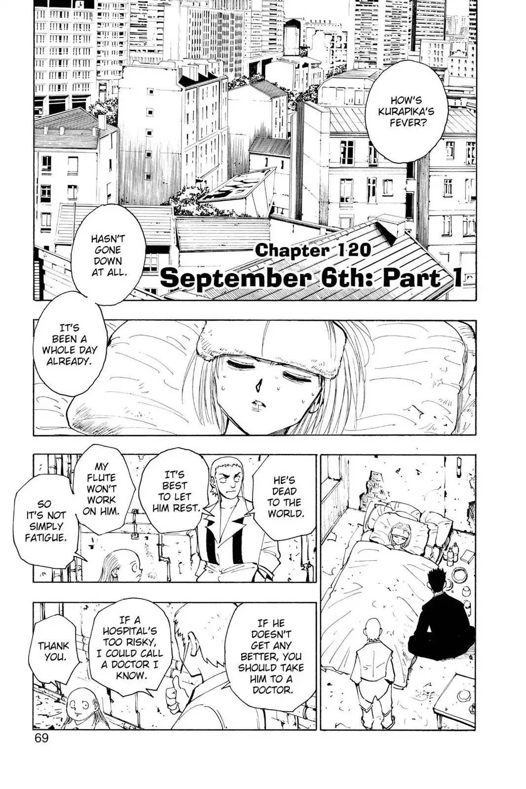 Hunter X Hunter chapter 120 page 1