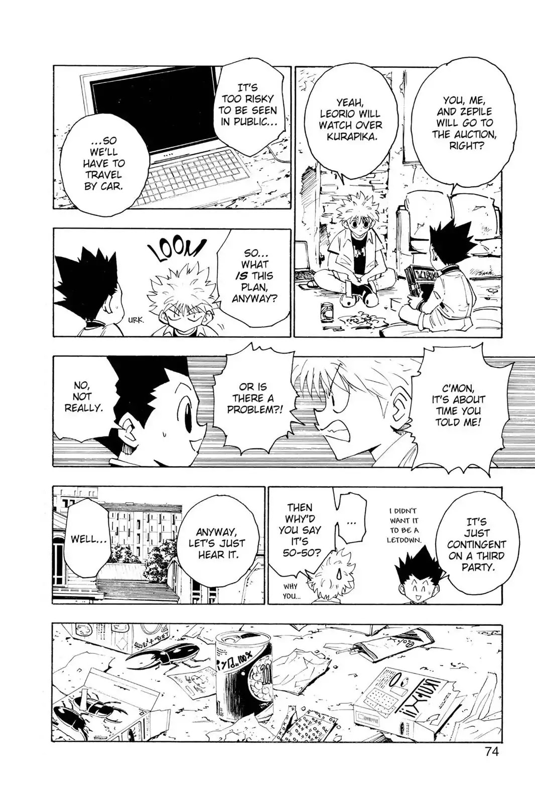 Hunter X Hunter chapter 120 page 6