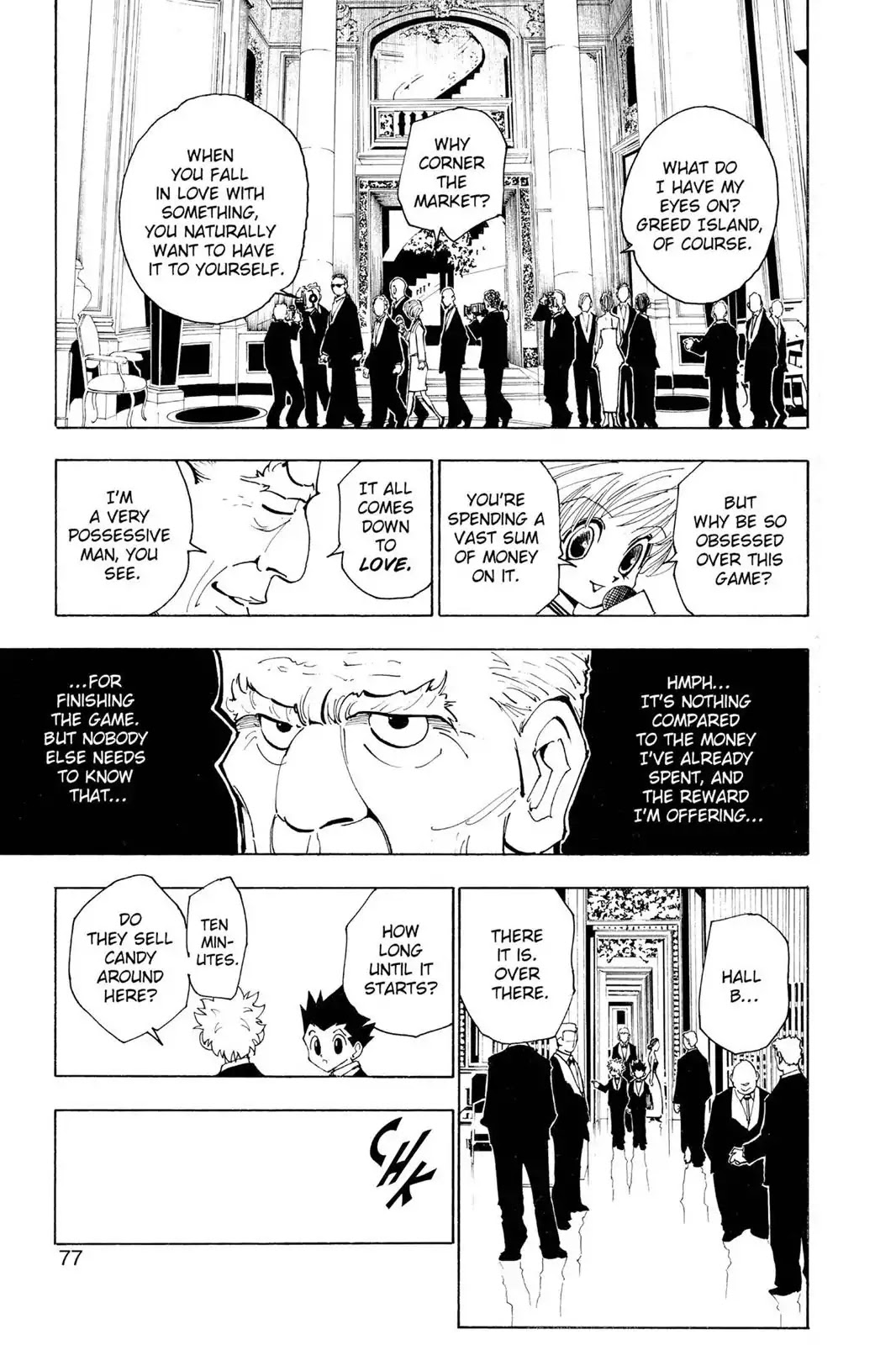 Hunter X Hunter chapter 120 page 9