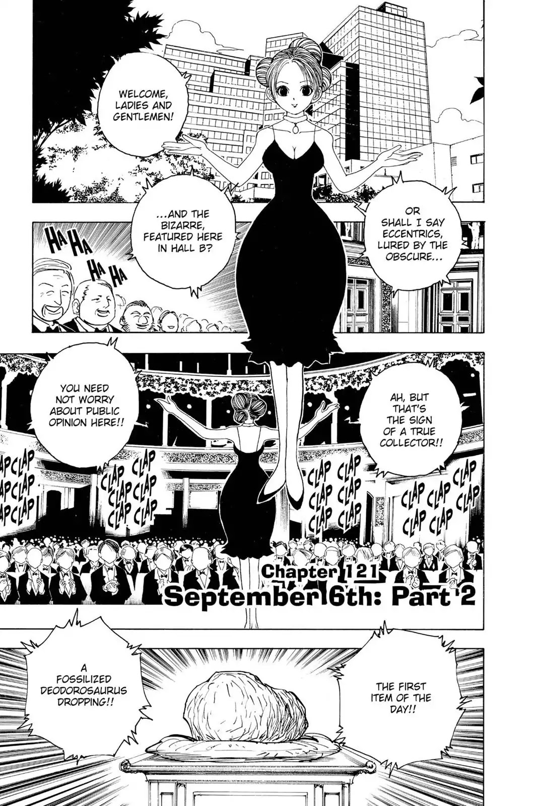Hunter X Hunter chapter 121 page 1