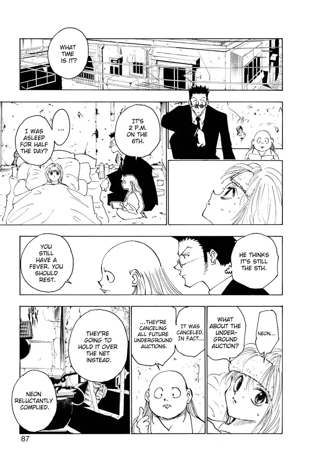 Hunter X Hunter chapter 121 page 3