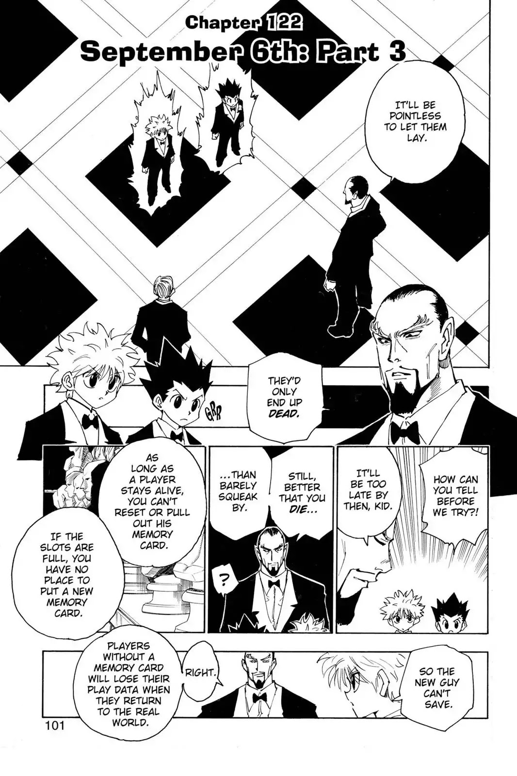 Hunter X Hunter chapter 122 page 1