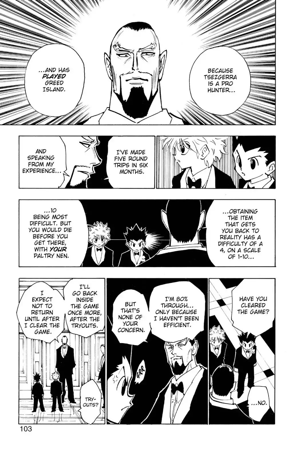 Hunter X Hunter chapter 122 page 3