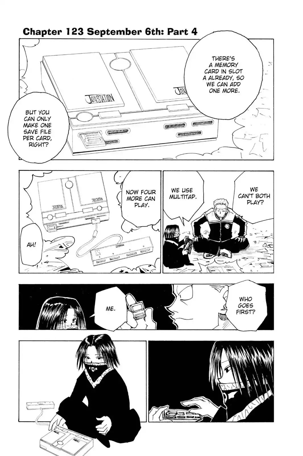 Hunter X Hunter chapter 123 page 1