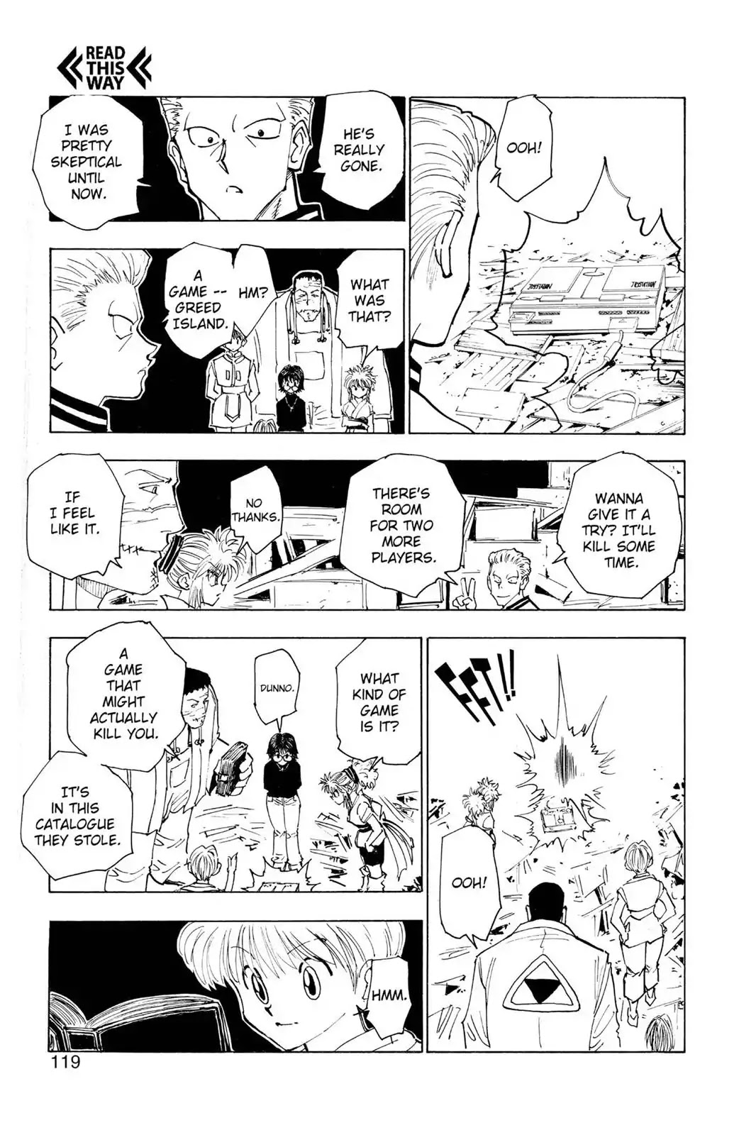 Hunter X Hunter chapter 123 page 3