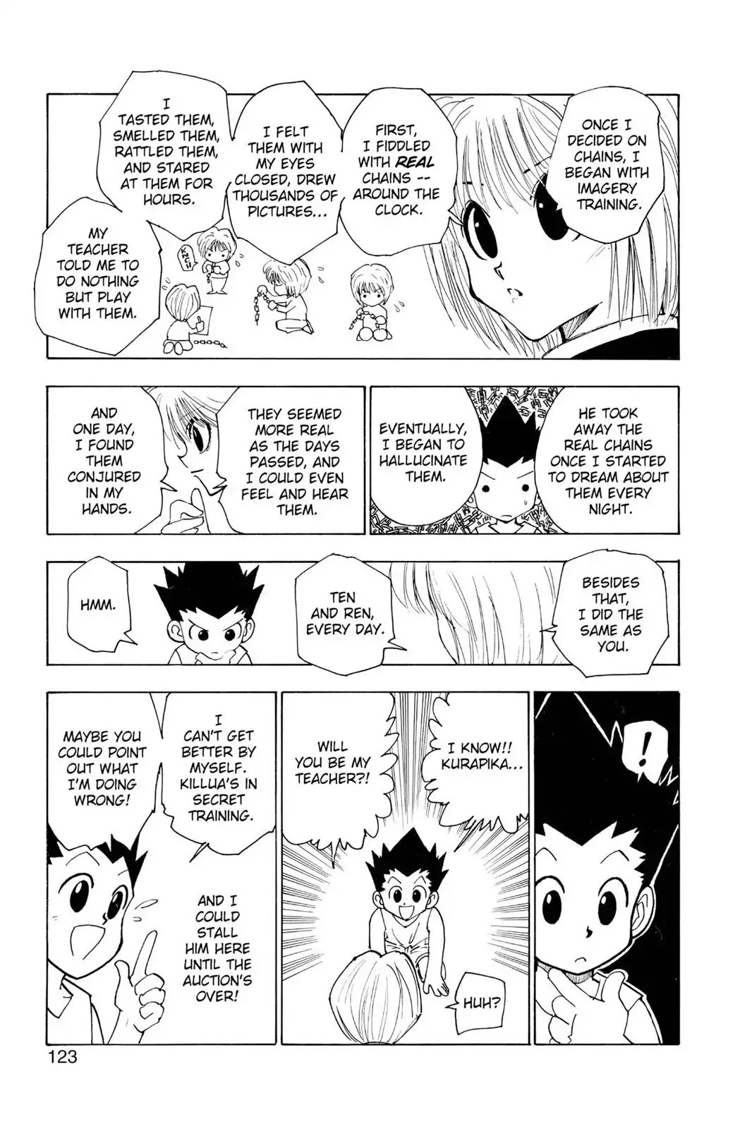Hunter X Hunter chapter 123 page 7