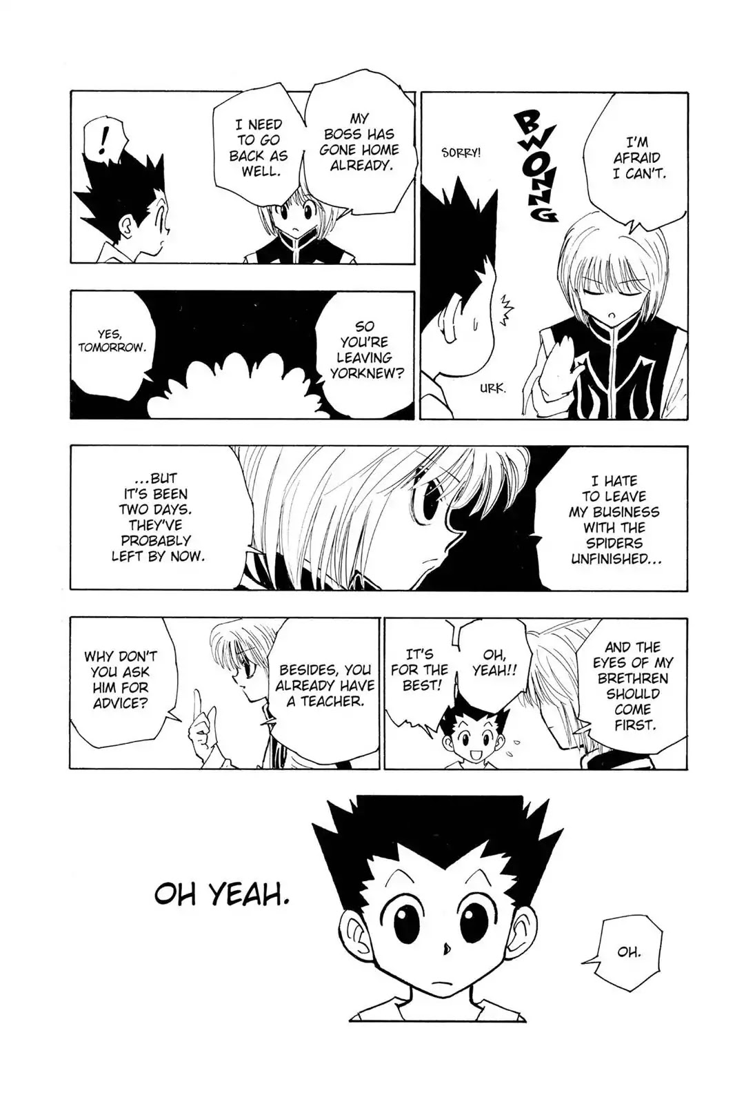 Hunter X Hunter chapter 123 page 8