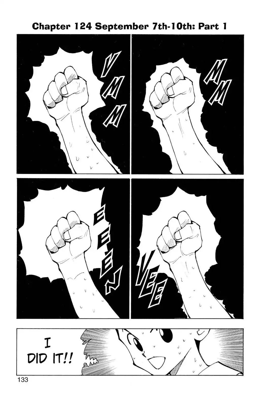 Hunter X Hunter chapter 124 page 1