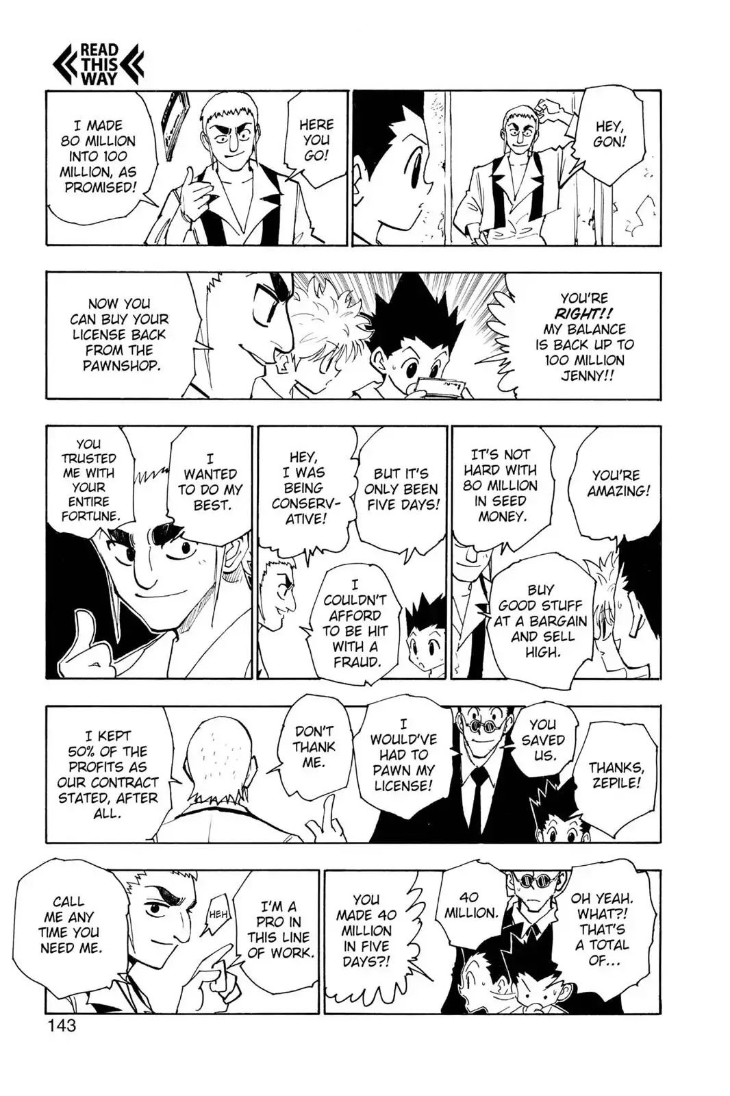 Hunter X Hunter chapter 124 page 11