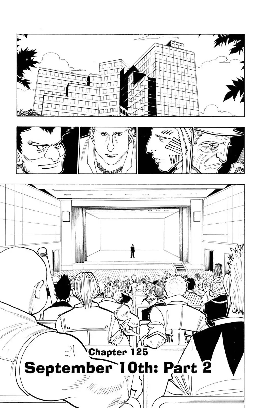 Hunter X Hunter chapter 125 page 1