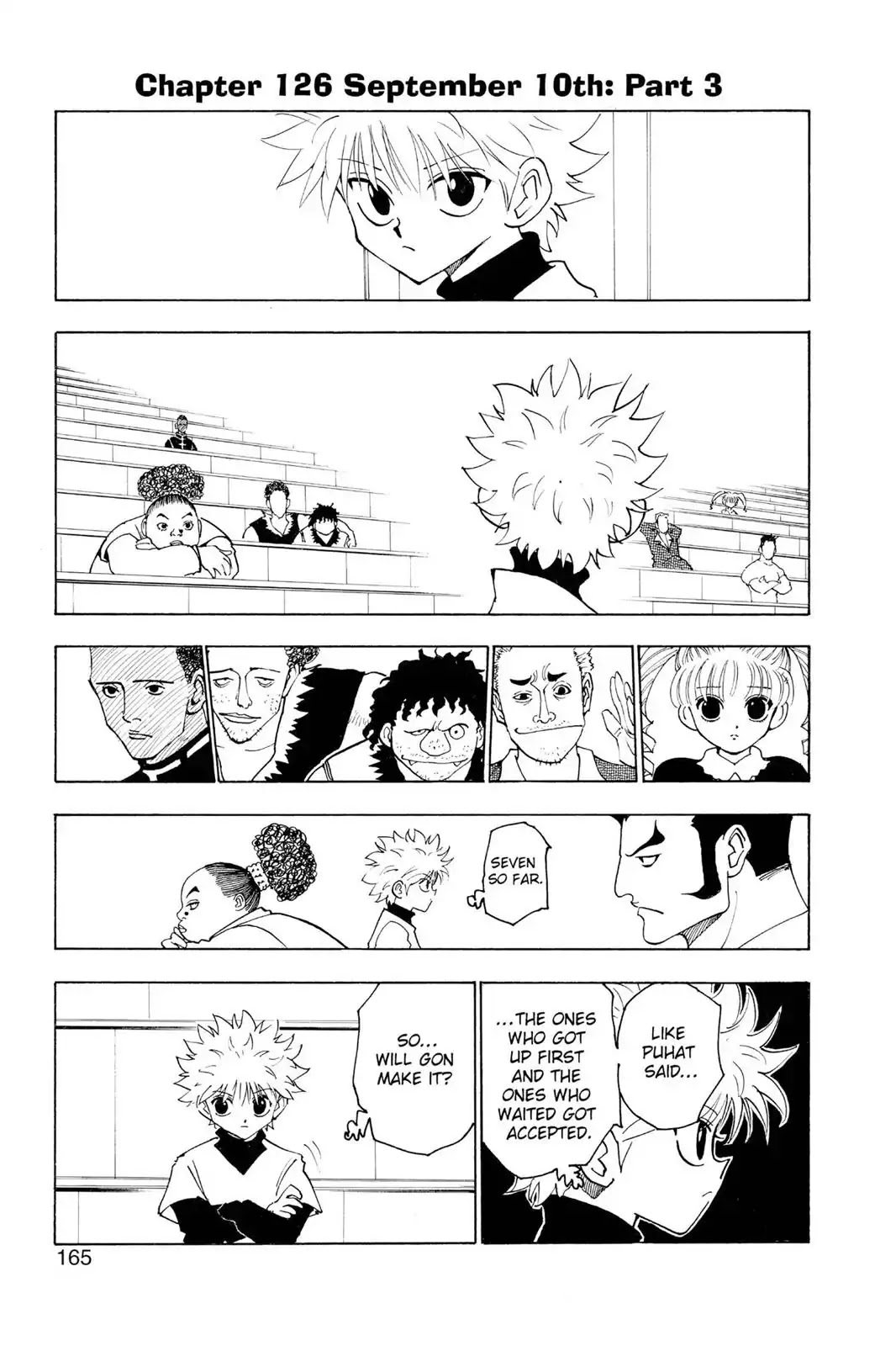 Hunter X Hunter chapter 126 page 1