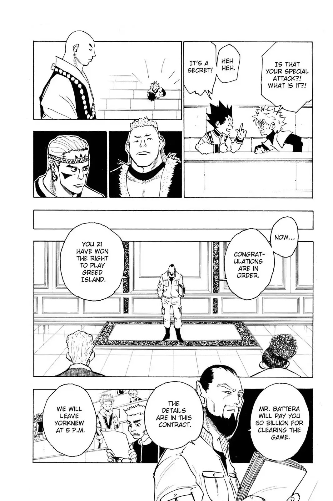 Hunter X Hunter chapter 126 page 4