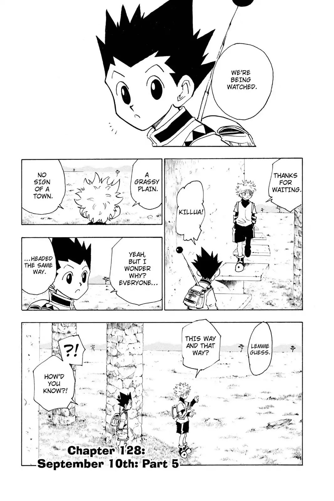 Hunter X Hunter chapter 128 page 7