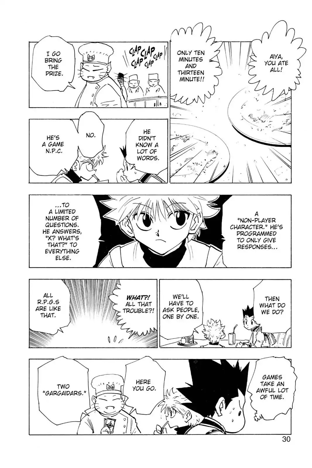 Hunter X Hunter chapter 129 page 8