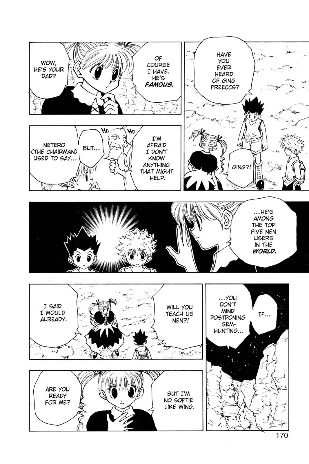 Hunter X Hunter chapter 138 page 4