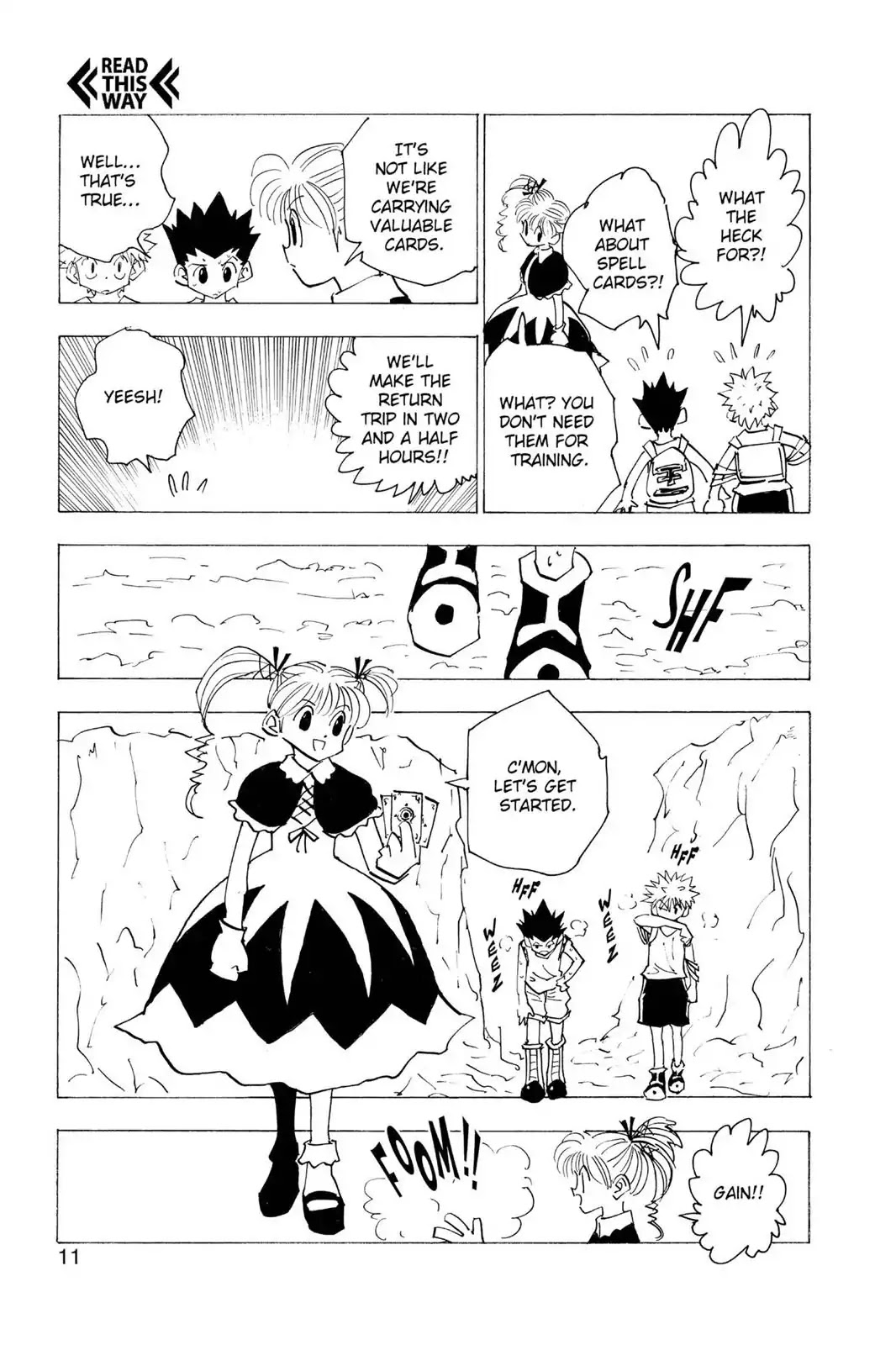 Hunter X Hunter chapter 140 page 11