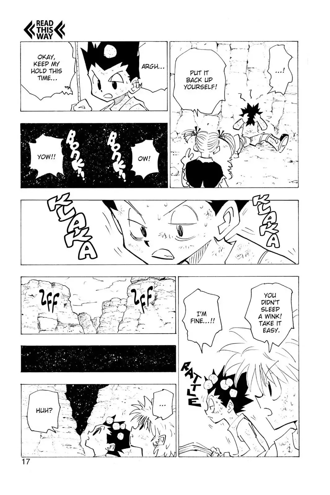 Hunter X Hunter chapter 140 page 17