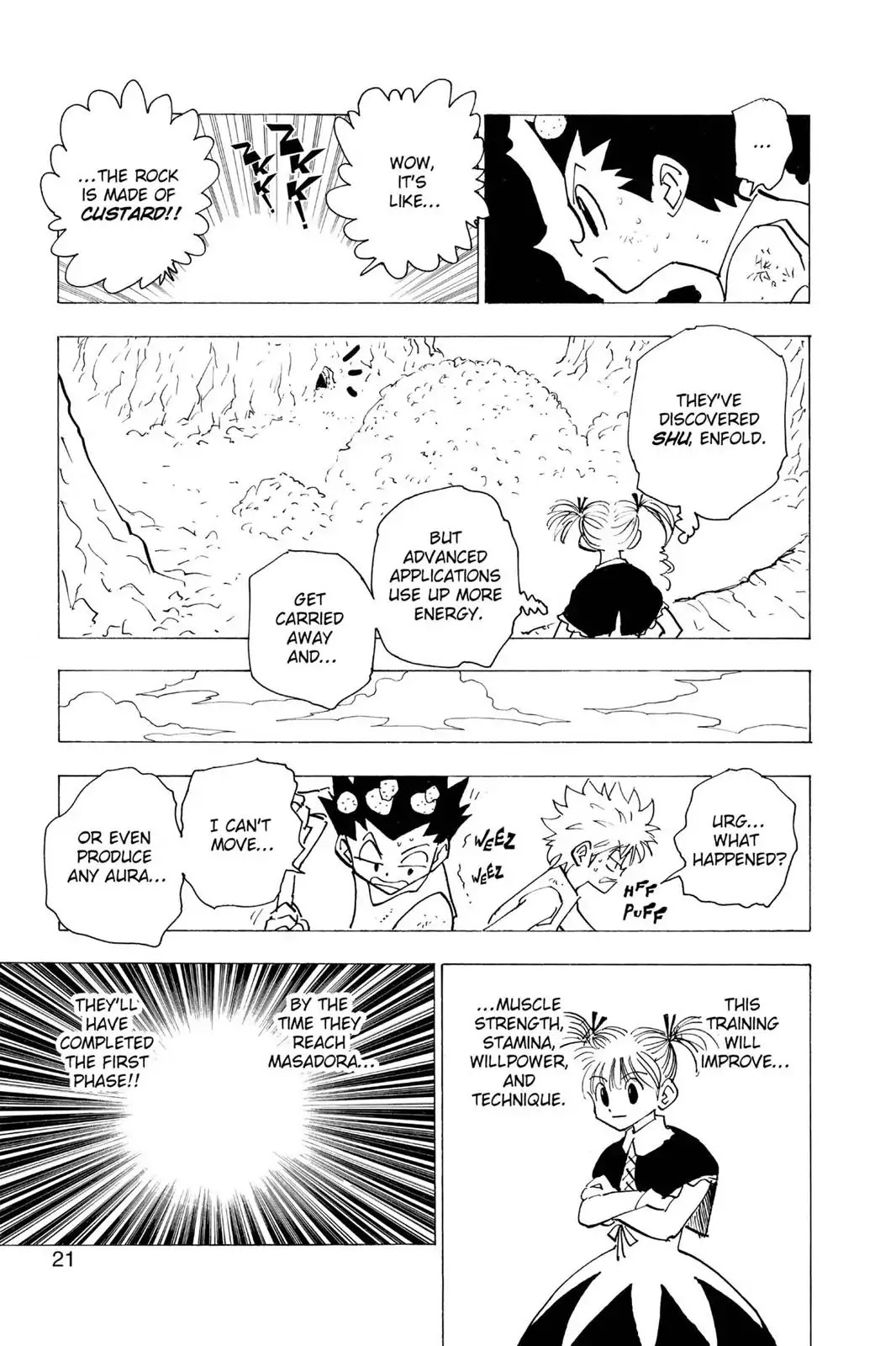Hunter X Hunter chapter 140 page 21