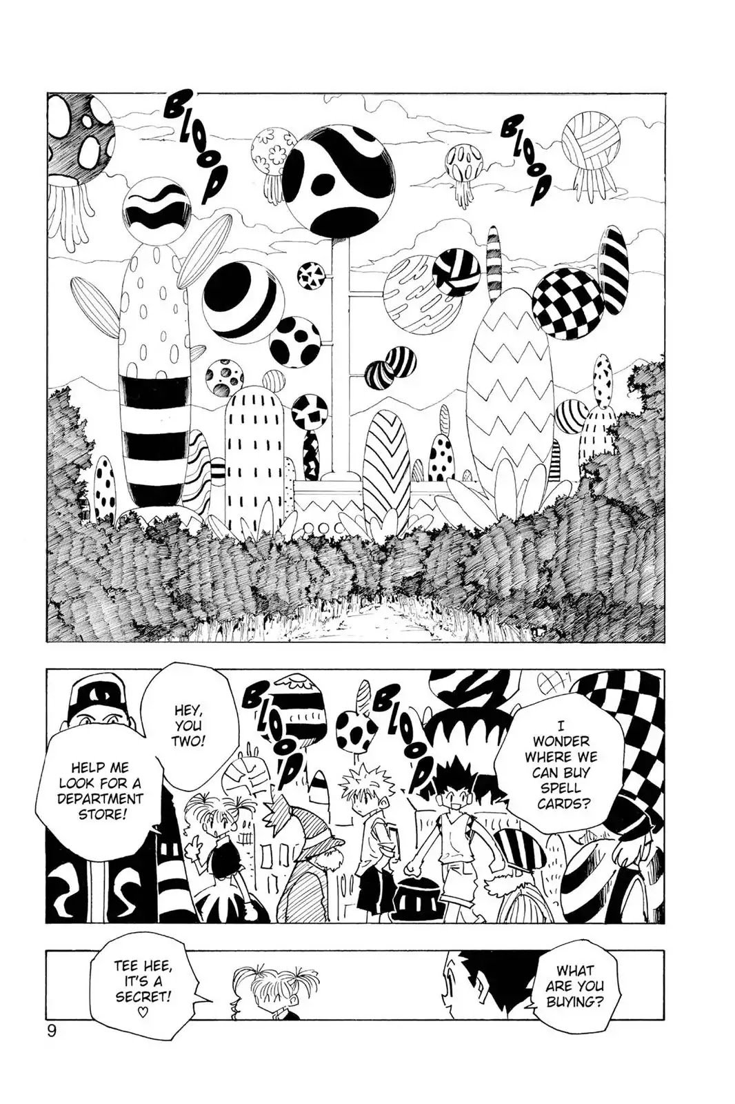 Hunter X Hunter chapter 140 page 9
