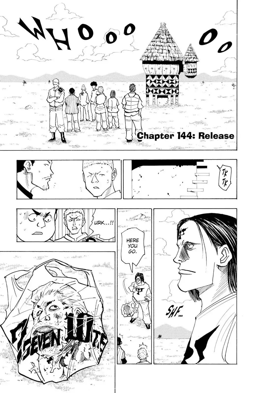 Hunter X Hunter chapter 144 page 1