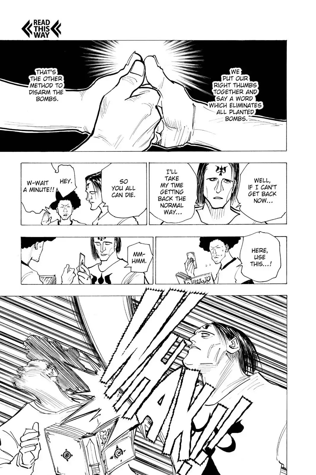 Hunter X Hunter chapter 144 page 3