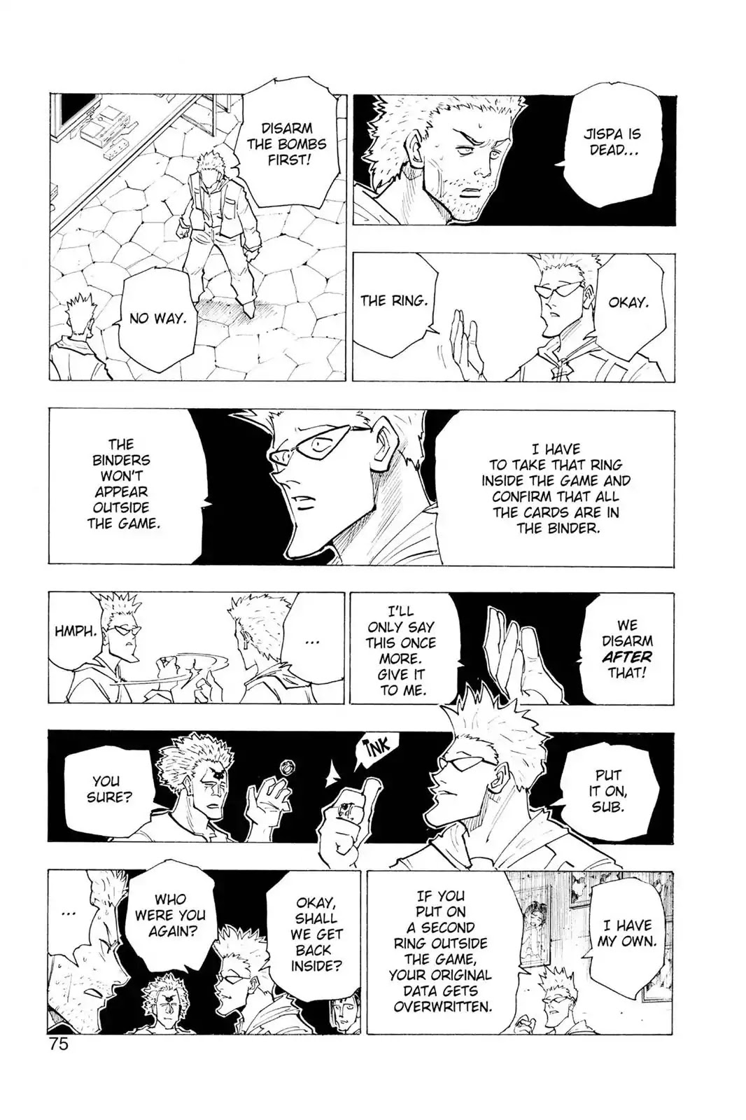 Hunter X Hunter chapter 144 page 5