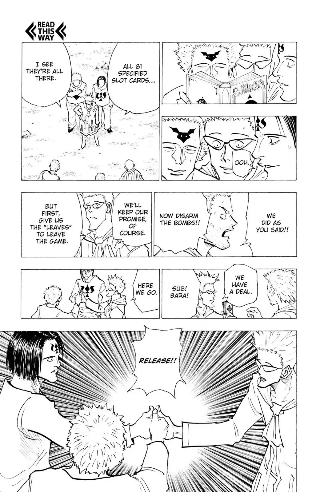 Hunter X Hunter chapter 144 page 7