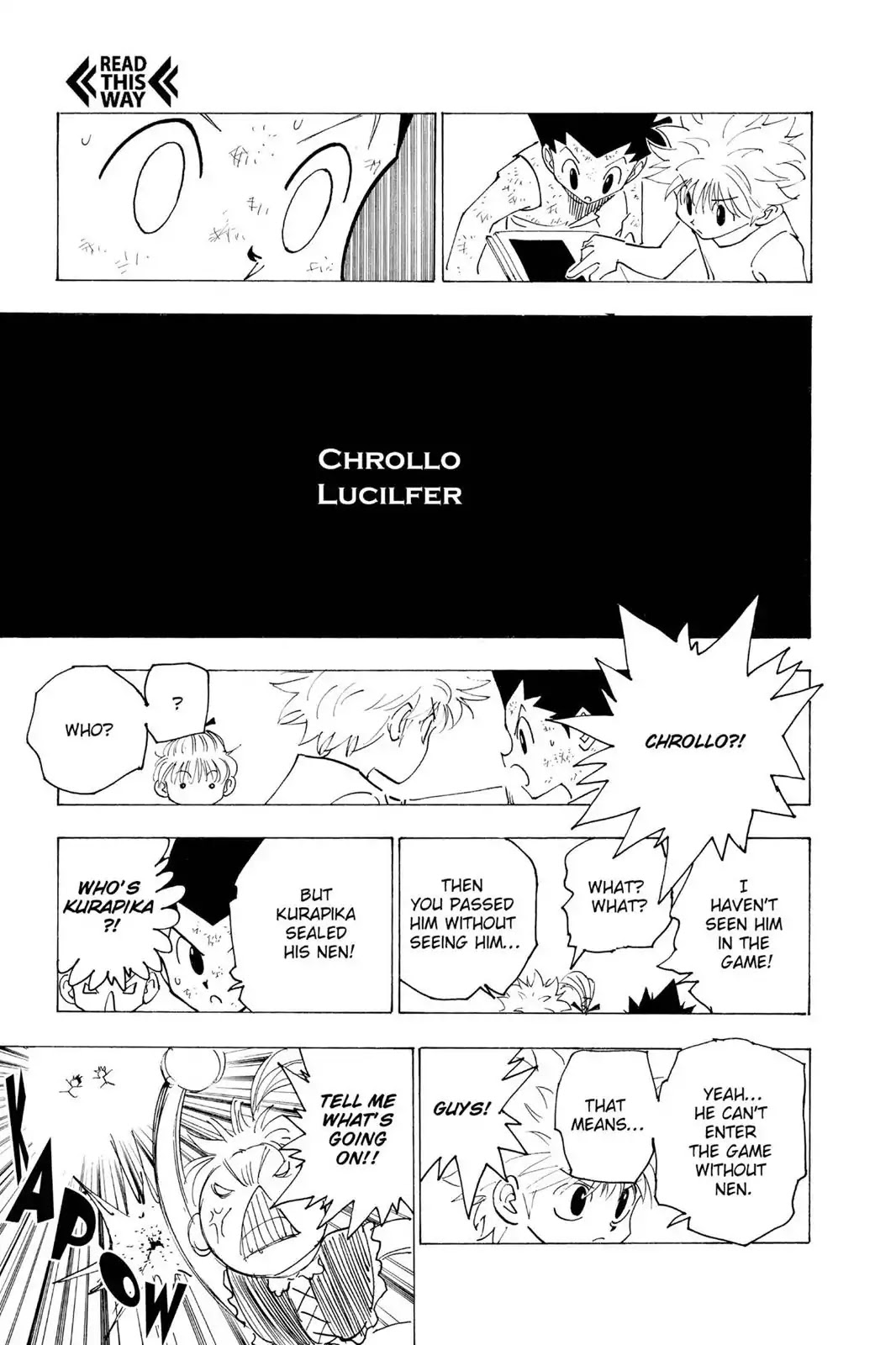 Hunter X Hunter chapter 149 page 5