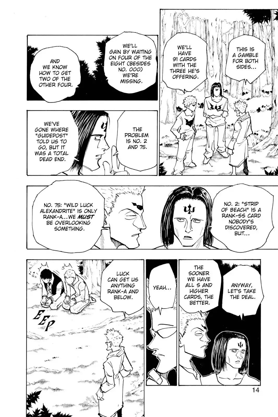Hunter X Hunter chapter 152 page 14