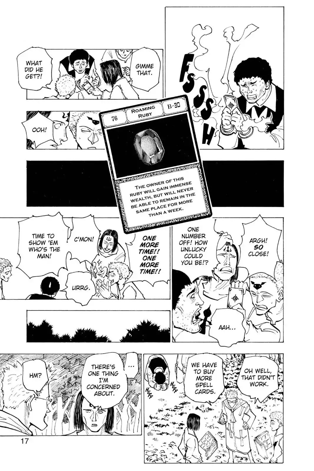 Hunter X Hunter chapter 152 page 17