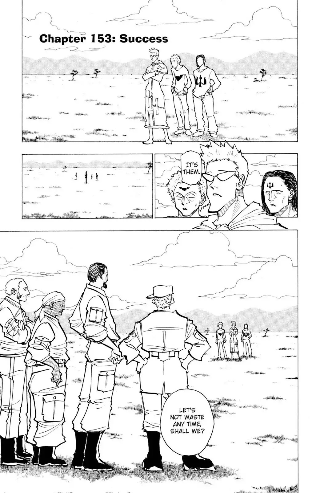 Hunter X Hunter chapter 153 page 1