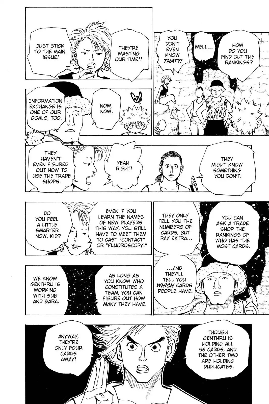 Hunter X Hunter chapter 154 page 4