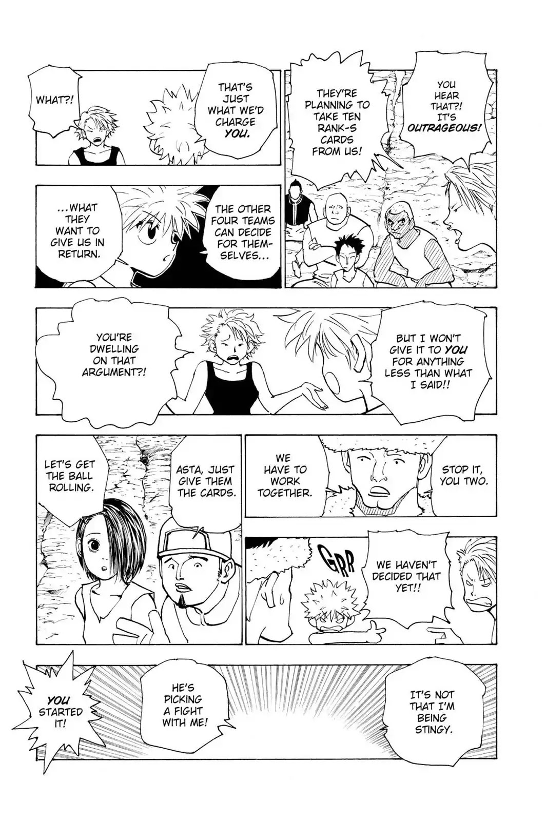 Hunter X Hunter chapter 154 page 9