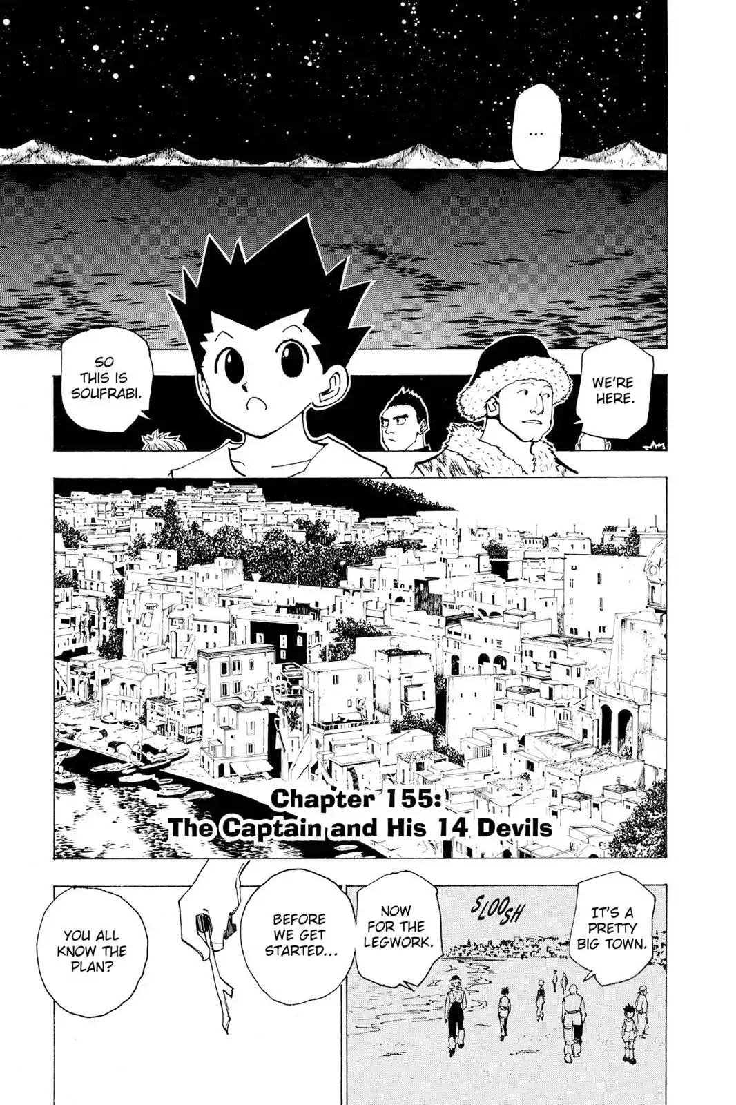Hunter X Hunter chapter 155 page 1